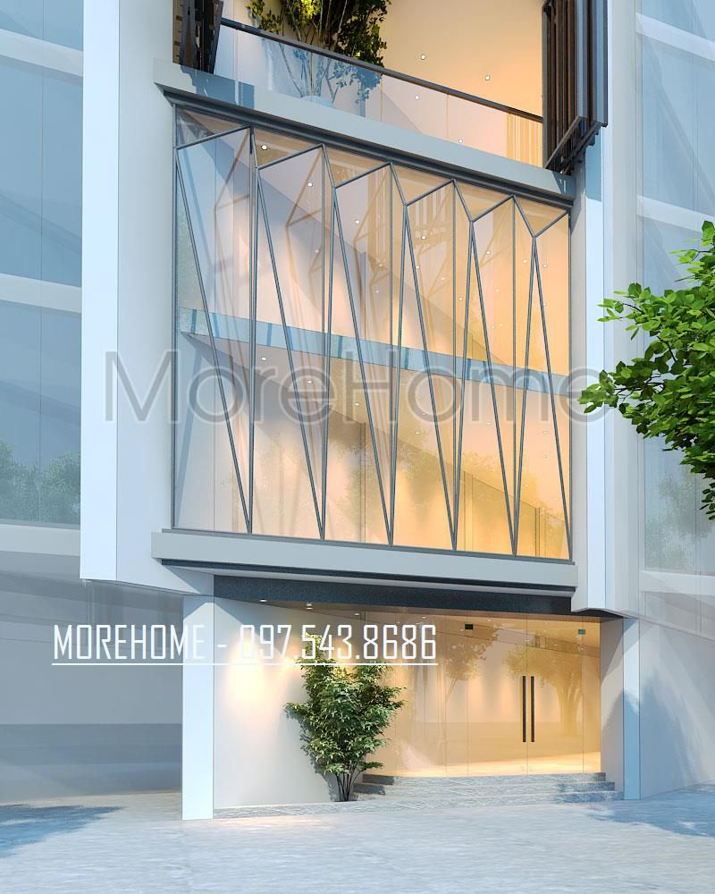 Thiết kế kiến trúc nhà phố Lạc Long Quân